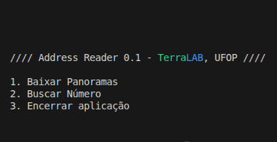 CLI para utilização de aplicação de download de panoramas de endereços e para validação dos números presentes nos mesmos. Código em Python e integração com o Paddle OCR